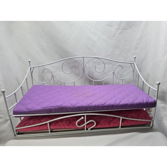 2015 Journey Girls Trundle Bed- Fits 18” Dolls - Picture 4 of 16